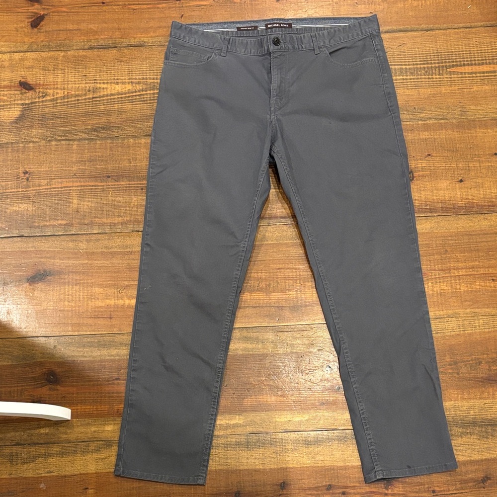 Michael Kors Charcoal Slim Fit Pants